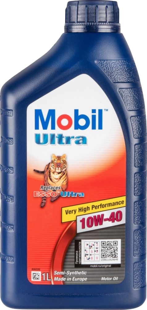 Моторное масло Mobil Ultra 10W-40, 1л